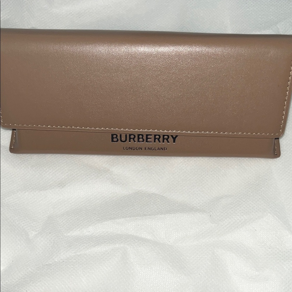 Burberry Brown Leather Clutch